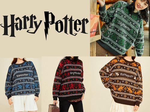 Uj Sudadera Harry Potter, Uniforme Escolar De Hogwarts