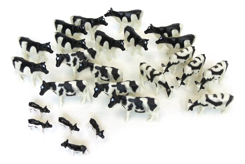 Holstein Cows (pkg De 25) 1: 64 escala