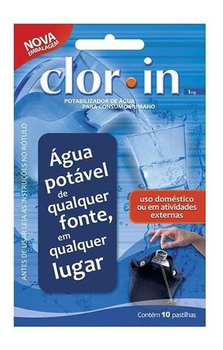 Pastilhas Saneantes De Água Para Consumo Humano - Clorin