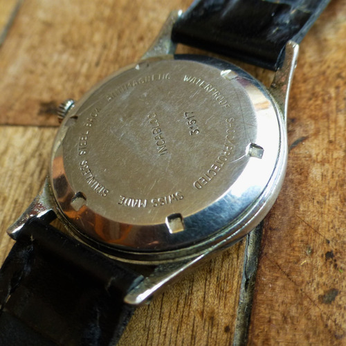 Imagen 3 de 6 de Olma Sport 50's Reloj Antiguo Cuerda Vintage Retro R 1421swt