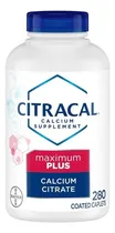 Comprar Citracal Calcio + Vitamina D3 Maximum Plus 280 Tabs Bayer Sabor Neutro Con zinc Cobre y Manganeso Con la cantidad adecuada de calcio y vitamina D puede reducir el riesgo de osteoporosis