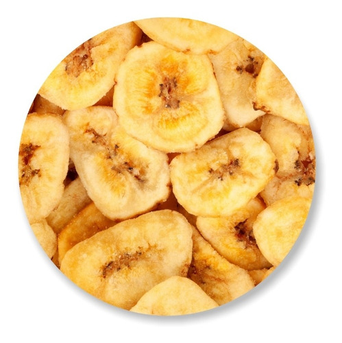 Plátano Deshidratado (banana Chips)formato De 1 Kg