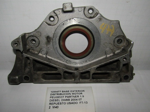 Base Exterior Distribucion Motor Peugeot Partner 1.9 2004 07 (Usado)