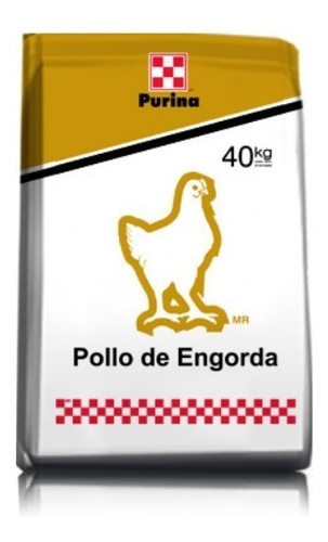 Alimento Para Pollo Engordina 5d Etts 40kg De Purina