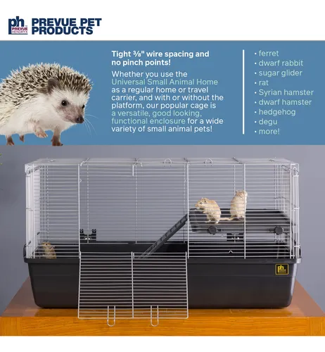Small Animal Home Prevue Pet Products 528 Universal Dark Gre