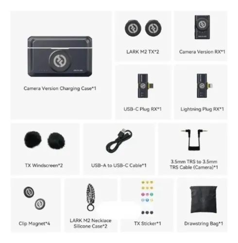 Hollyland Lark M2 Lark M2 Combo Light | MercadoLivre