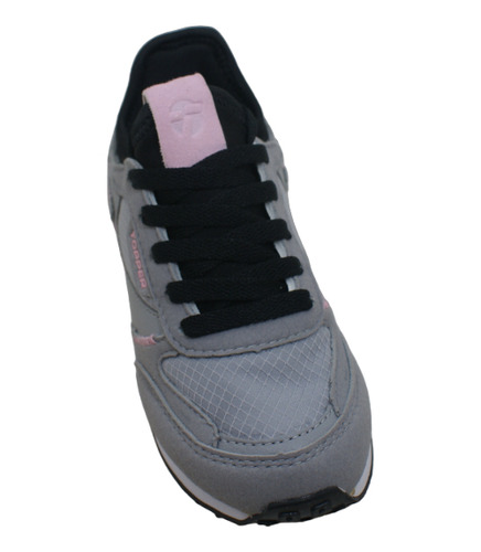 Zapatilla Topper Oldi Gris/negro/rosa Niño Deporfan