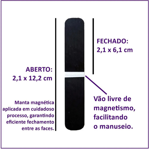 36 Marcadores De Página Magnéticos Personalizados / Atacado