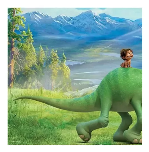 Quebra Cabeça Lenticular O Bom Dinossauro Jogo Infantil 24pç