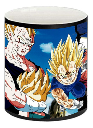 Taza Mágica De Majin Vegeta Dragon Ball Z