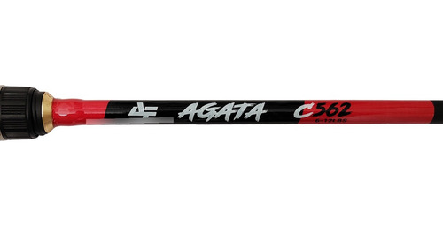 Imagem 6 de 10 de 2 Varas Pesca Carretilha Ágata C602 Albatroz 1,80m 6-12lb