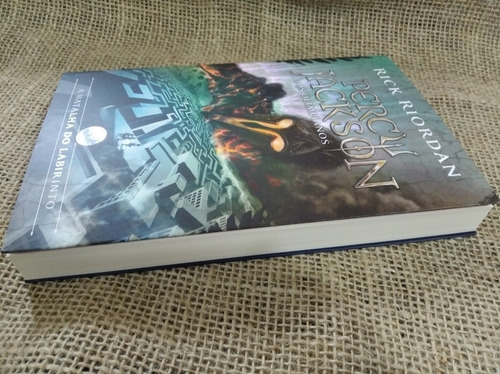 Livro Percy Jackson E Os Olimpianos. 4 - A Batalha Do Labiri
