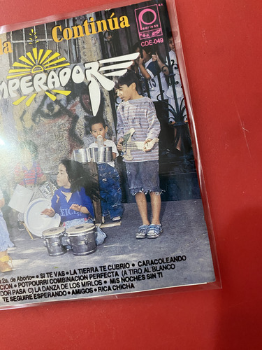 Grupo Emperador - La Leyenda Continua - Sin Caja - Cd Disco (Usado)