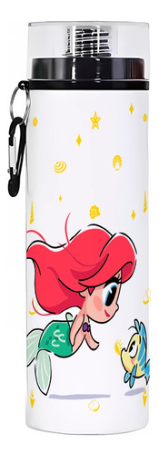 Termo Cilindro Princesas Botella 750ml Ariel