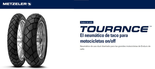 Juego Cubiertas Metzeler Tourance 100 90 19 Y 130 80 17