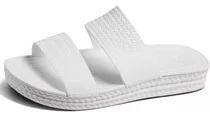 Comprar Sandalias Para Mujer Blancas Marca Reef Original Plataforma