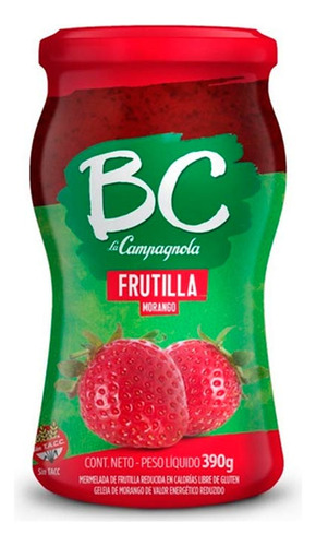 Mermelada  Bc Frut 390 Gr Campagn. Mermeladas-jalea Frasco