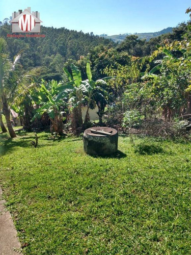 Linda Chácara Com Pomar, Arborizada, Casa Ampla Com 02 Dormitórios À Venda, 4000 M² Por R$ 460.000 - Socorro/sp - Ch0660