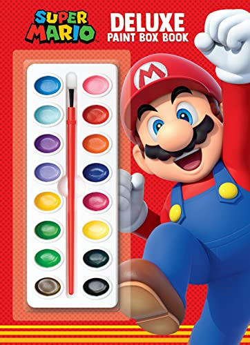 Book : Super Mario Deluxe Paint Box Book (nintendo) -...