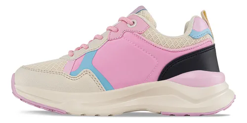 Tenis Landa Beige Para Niña Los Gomosos