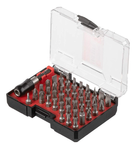 Set D/destornilladores Intertool 45 En 1 C/estuche - Rojo