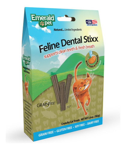 Premios Para Gatos Dental Stixx Atún Y Calabaza