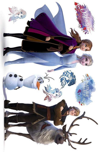 Wallsticker Frozen 50x70cm Muresco 1651