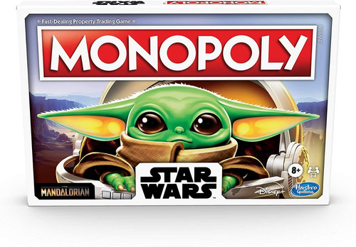 Monopolio Baby Yoda De Star Wars Juego De Mesa Hasbro
