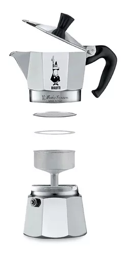 Cafetera Bialetti Musa Manual De Acero Inoxidable Italiana