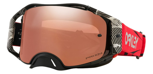 Oakley Antiparras Motocross Airbrake Mx Red Black Iridium