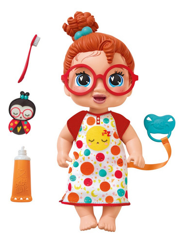 Baby Alive Dottie Doodle Felices Sueños Muñeca Pelo Rojo