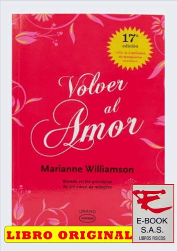 Volver Al Amor / Libro Nuevo Y Original