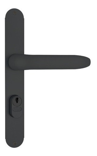 Fechadura Stam 603/11 Preto Fosco Búzios 90mm Perfil Metal