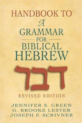 Libro Handbook To A Grammar For Biblical Hebrew - J. Green