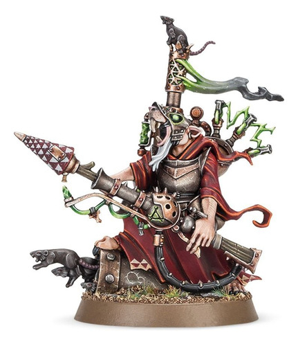 Gw Warhammer Age Of Sigmar Skaven Warlock Bombardier