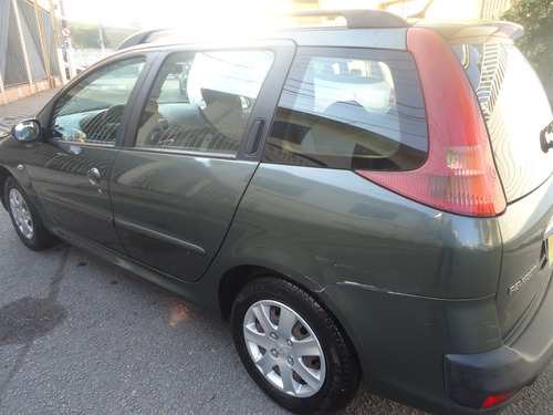 Peugeot 207 Sw Cinza 2009