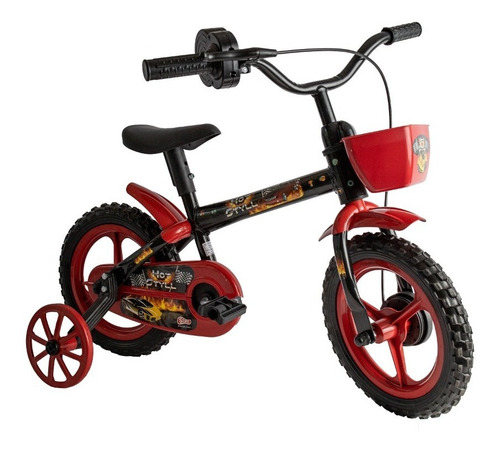 Bicicleta Bike Infantil Hot Styll Aro 12  3 A 5 Anos Styll