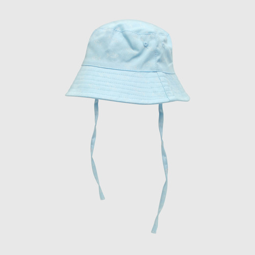 Sombrero De Niños De Gabardina Celeste (0 A 9 Meses)