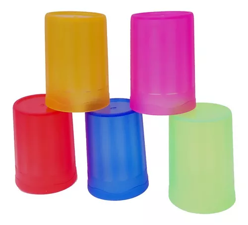 Vaso Infantil Colores Variados Pack 6