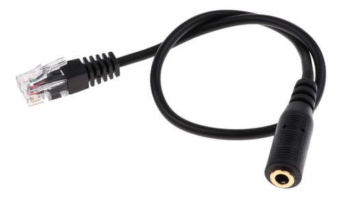 2pcs Abs De 3,5 Mm Para Rj9 Computer Headphone Para Telefone