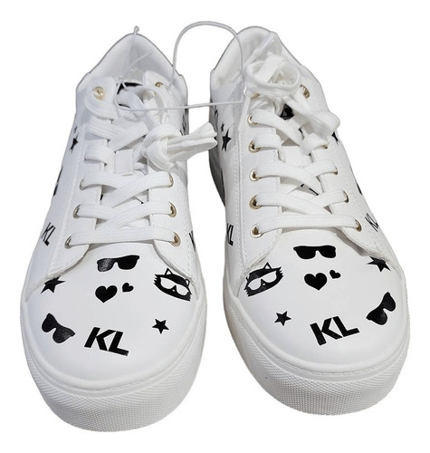 Zapatillas Karl Lagerfeld Con Estampado Talla 8.5 Nuevas