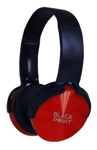 Auricular Con Microfono Black Point H33 Plegable Slim
