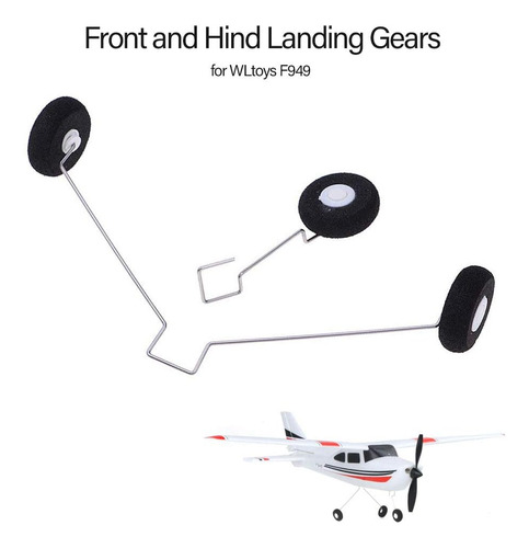Tren De Aterrizaje De Avión Rc Para Wltoys F949 Rc Accesorio