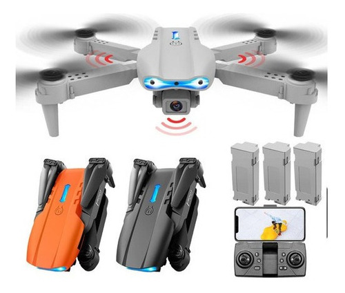 Mini Drone E99 K3 Barato Con Cámara Fullhd 3 Baterías