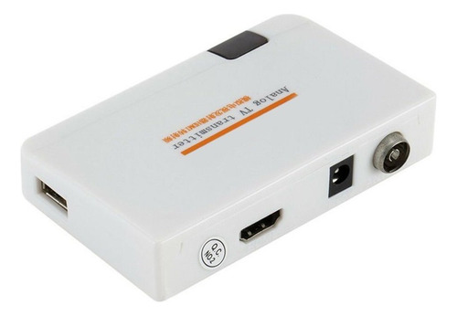 Adaptador Conversor Coaxial Hdmi A Rf Para Tv Hdmi A Rf