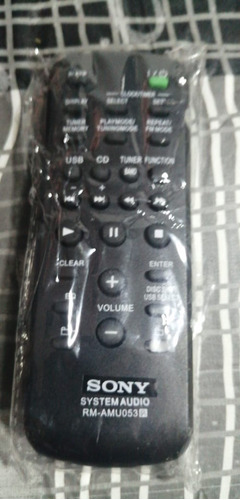 Control Remoto Equipo De Sonido Sony