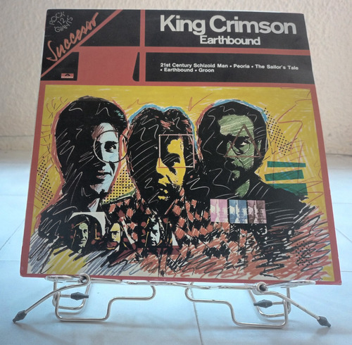 King Crimson Earthbound Various Live Usa Vinilo Lp Italy