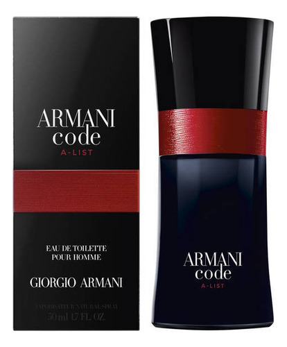 Armani Code A-List EDT para hombre