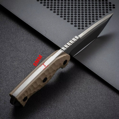 Faca Tática Fulltang 8mm G10 Aço Vg10 Edc C/ Bainha Kydex