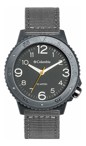 Reloj Mujer Columbia Css12-001 Cuarzo Pulso Gris En Nylon